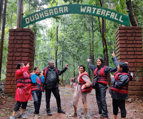 Dudhsagar Waterfall in goa 2