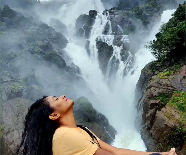 Dudhsagar Waterfall in goa